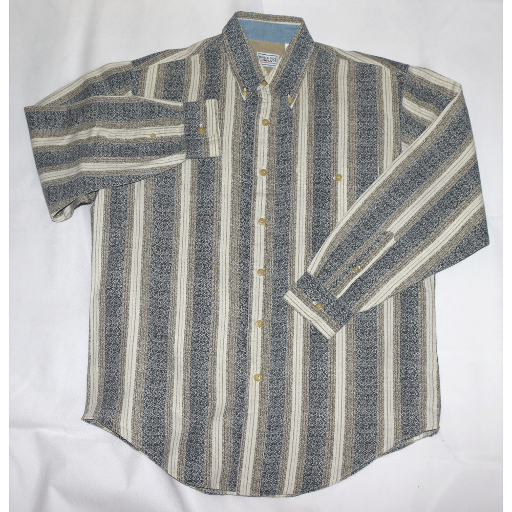 Bugle Boy Men's Long Sleeve Button Down Shirt Size Small